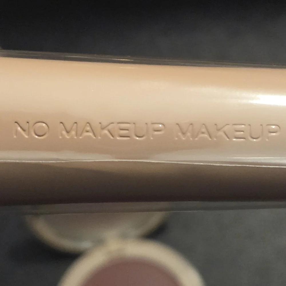 No Makeup Makeup Blush in Pink and No Makeup Makeup Blush Brush